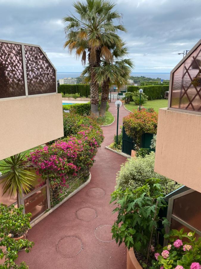 Superbe 2P Vue Mer, Ensoleille, Piscine ロクブリュヌ＝カップ＝マルタン エクステリア 写真