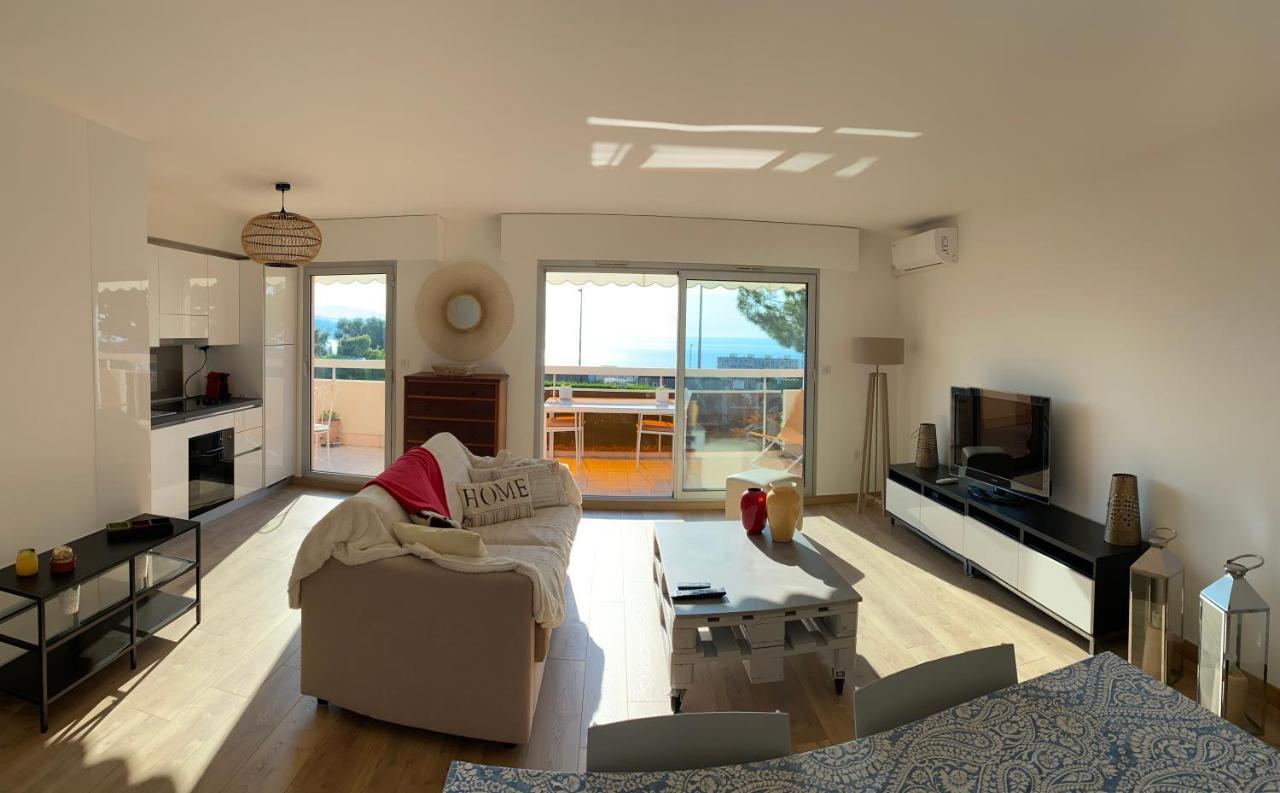 Superbe 2P Vue Mer, Ensoleille, Piscine ロクブリュヌ＝カップ＝マルタン エクステリア 写真
